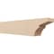 Ekena Millwork 6in. W x 8in. H x 36in. L Monterey Woodgrain TimberThane Rafter Tail, Primed Tan RFTUR06X08X36MONRCPR - alternate 1